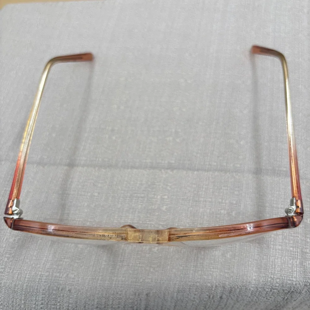 Winston Aviator Frames Unisex 56-20 Amber Excellent Vintage Retro 70s